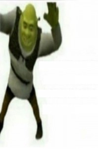 Create meme: funny memes, memes, Shrek flexit