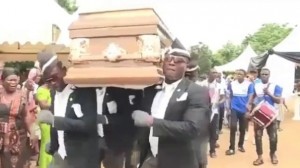 Create meme: a funeral in Africa, Ghana funeral dance, Niner with a fun funeral