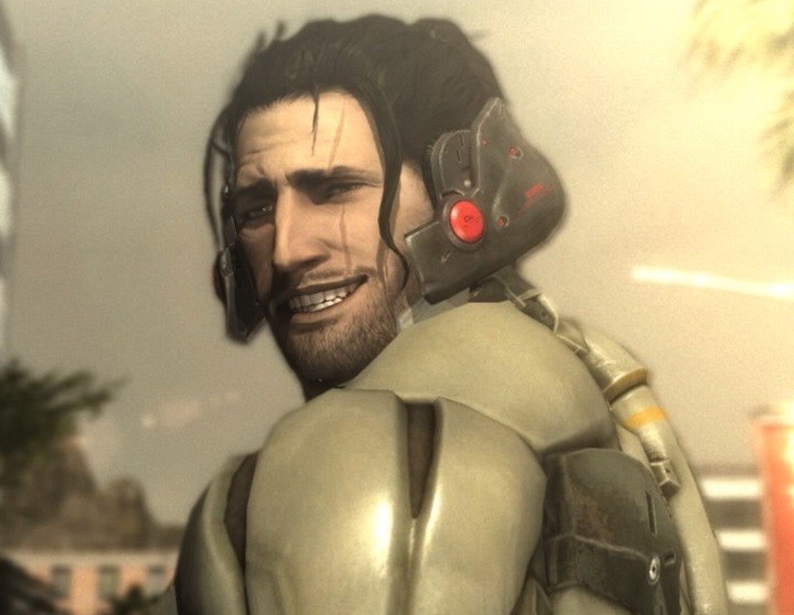 Create meme: reactive Sam of metal gear, samuel rodriguez metal gear, jetstream sam