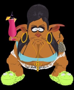 Create meme: snooki, south park, cartoon