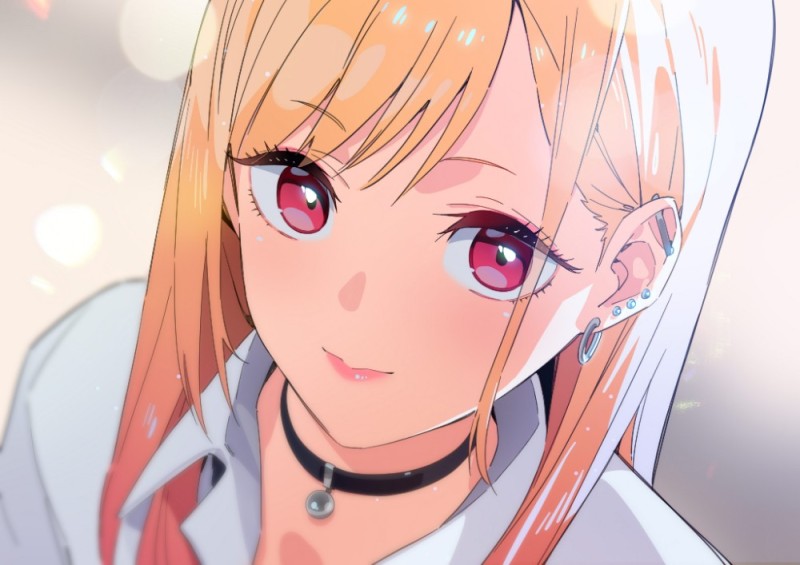 Create meme: anime girl, anime, marin kitagawa screenshots