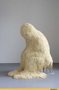 Создать мем: скульптура из спагетти, скульптура, современное искусство