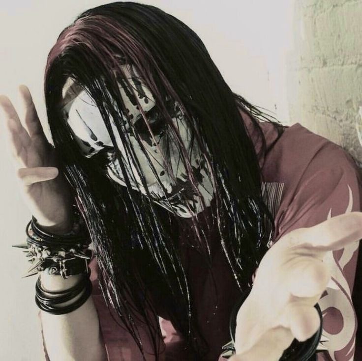 Create meme: slipknot Joey Jordison, slipknot Joey, contact