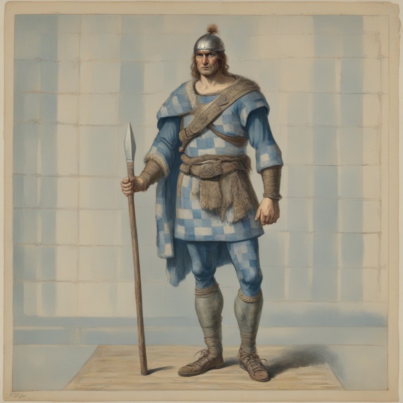 Create meme: knight medieval, medieval armor, The armor of Charlemagne's warriors