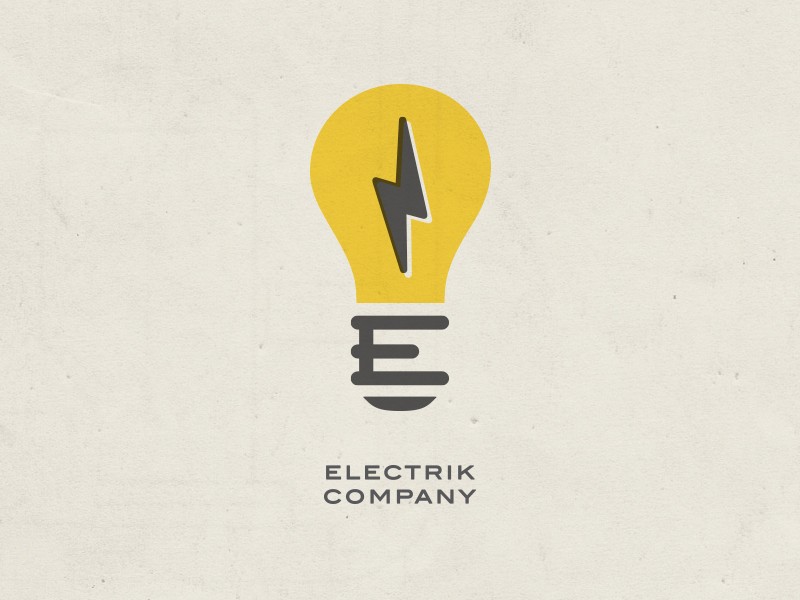 Создать мем: лампа накаливания, логотип электромонтаж, лампочка идея