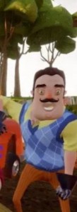 Create meme: game Hello neighbor, Hello neighbor, hello neighbor