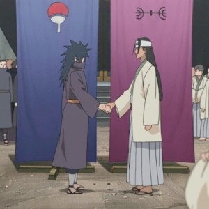 Create meme: kami naruto, hashirama senju, the Uchiha clan and Senju