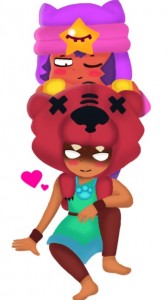 Create meme: brawl stars nita, Nita from brawl stars