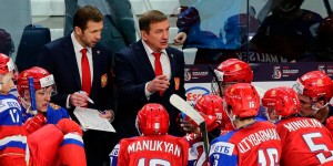 Create meme: match, Daniil Tarasov hockey player, the coach of the hockey team in 2018