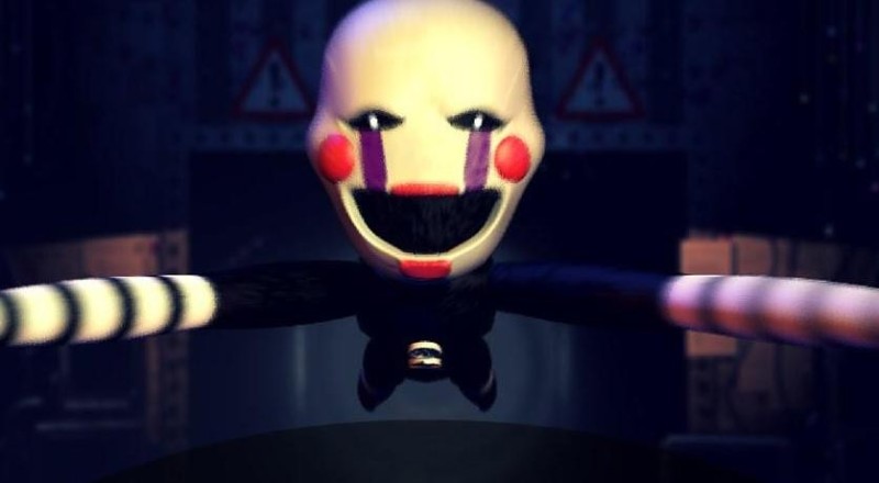 Create meme: puppet , five nights with Freddy puppet, FNAF 2 is a puppet