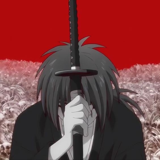 Create meme: figure , samurai dororo anime, Vagabond Kenshin anime 2023