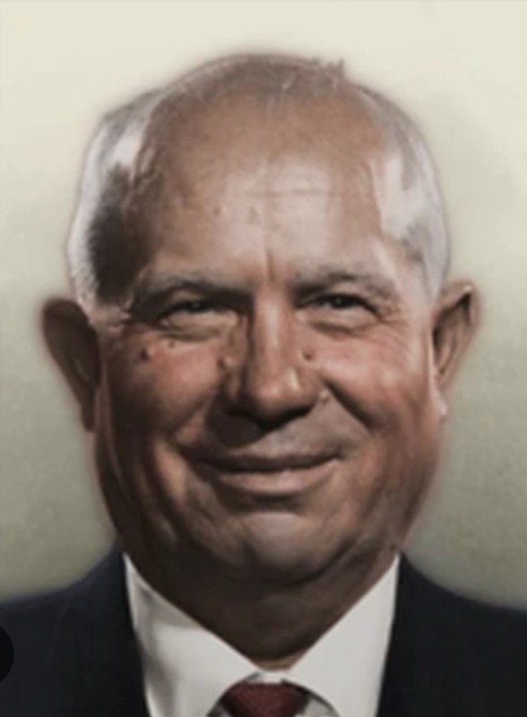 Create meme: nikita sergeevich khrushchev, Khrushchev tno, portrait of khrushchev