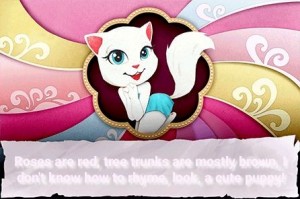 Create meme: game talking Angela, my talking Angela, talking Angela