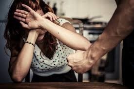 Create meme: domestic violence, the husband beats the wife, violence