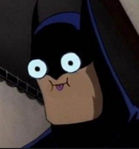 Create meme: Batman, stoned Batman