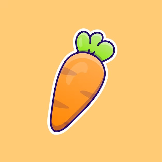 Создать мем: клипарт морковь, морковь, морковка