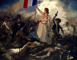 Create meme: Liberty leading the people, Delacroix liberty leading the people, Eugene Delacroix liberty leading the people 1830