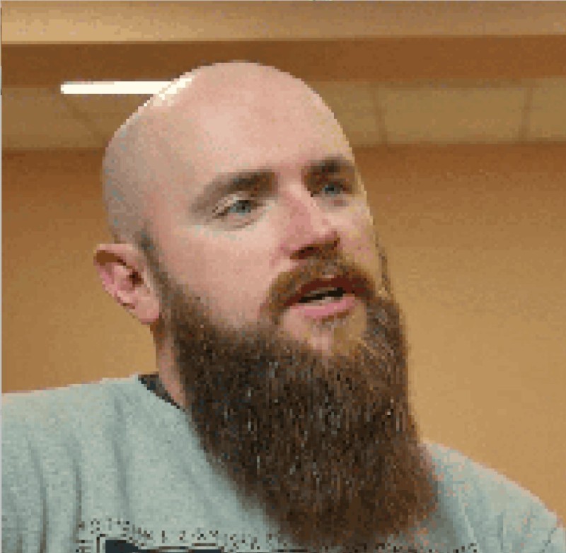 Создать мем: русская борода и лысина, мужчина, человек