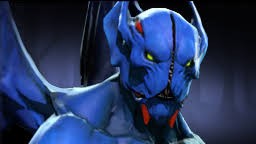 Create meme: heroes DotA, night stalker, balanar balanar