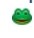 Create meme: pepe the frog, toad frog, the frogs head