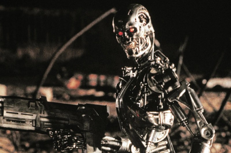 Create meme: terminator , terminator t 800 , Terminator Endoskeleton T-800 from 1984