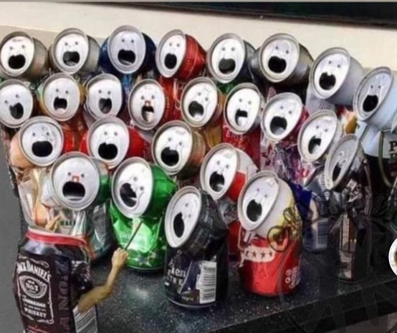 Create meme: the choir of the cans, chorus of beer cans, chorus of beer cans