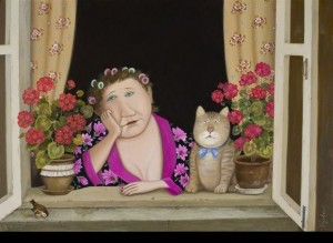 Create meme: Gubarev Valentin photo, paintings by Valentin Gubarev, woman