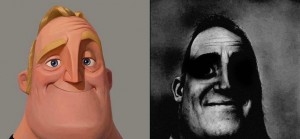 Create meme: the incredibles, character, face
