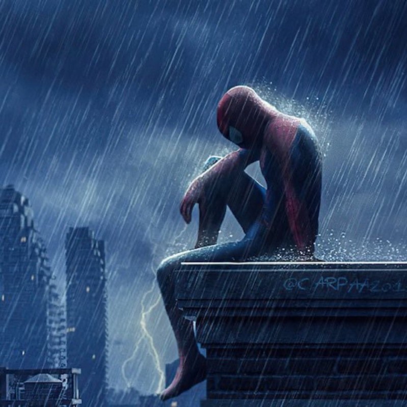 Create meme: Spider-Man, spider-man background, Spider-man has no way home