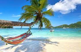 Create meme: Paradise island, tropical beach, beautiful beach