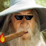 Create meme: pendalf, smoky, Gandalf