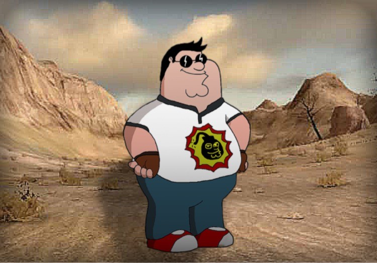 Create meme: Peter Griffin , cool sam, the game serious sam