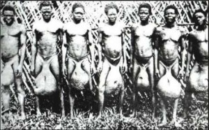 Create meme: genitals tribe búbal, African tribe búbal, the men of the tribe a traditional, tribe búbal Mashenka
