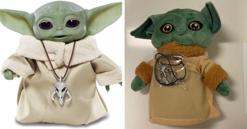 Create meme: baby yoda star wars toy, Baby Yoda Hasbro, baby yoda toy