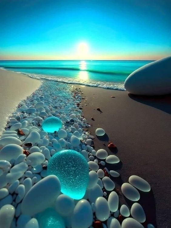 Создать мем: природа, пляж с камнями, красивый пляж
