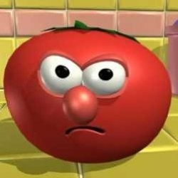 Create meme: Pomidorka , veggietales tomato, bob the tomato