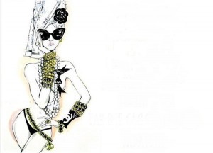 Создать мем: fashion illustration, fashion иллюстрация, модные эскизы