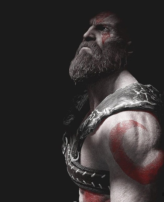 Create meme: Hercules with a beard from the year of Var, god of war Kratos, god of war 