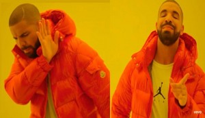 Create meme: rappers, Drake jacket, the meme with the guy in the orange jacket