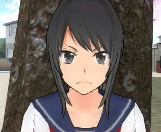 Create meme: yandere simulator, latest android version, ayano yandere