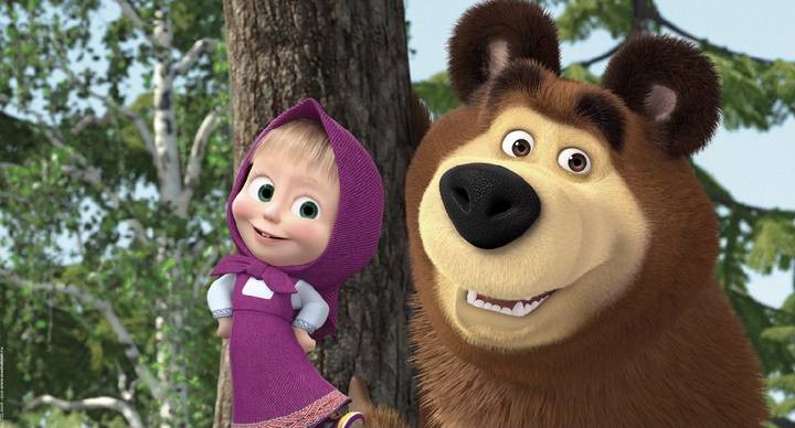 Create meme: bear cartoon, cartoons for children masha and the bear, Masha and the bear new