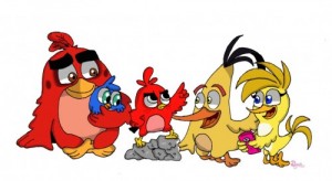Create meme: angry birds, chuck, angry birds red