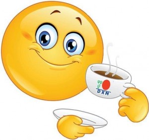 Create meme: emoticons smileys, smiley with coffee, smiley