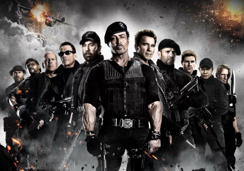 Create meme: the expendables 1, the expendables 4 , unstoppable 