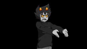 Создать мем: каркат, каркат хоумстак мем, homestuck karkat