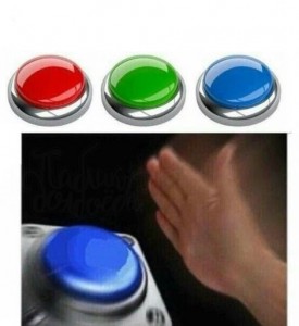 Создать мем: button, мем с синей кнопкой шаблон, синяя кнопка мем