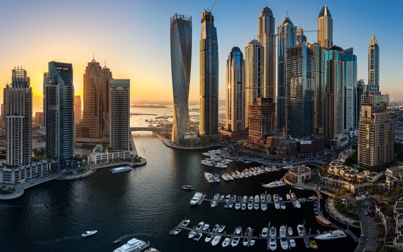 Create meme: dubai marina, Dubai, dubai city