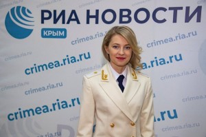 Create meme: Natalia poklonskaya, the Prosecutor of the Crimea