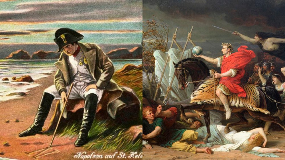 Create meme: Bonaparte Napoleon, Napoleon on the island of Saint Helena, painting napoleon