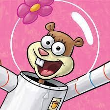 Create meme: sponge Bob square pants, sandy cheeks, squirrel sandy